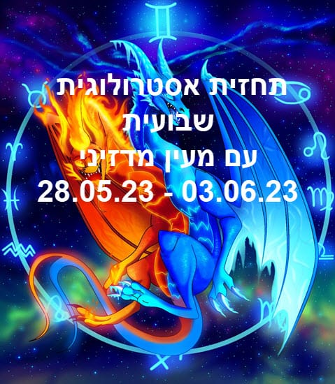 תחזית שבועית 28.05.23