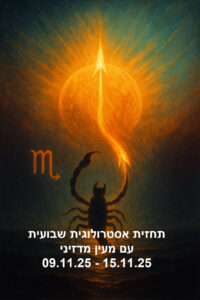 תחזית שבועית 09.11.25