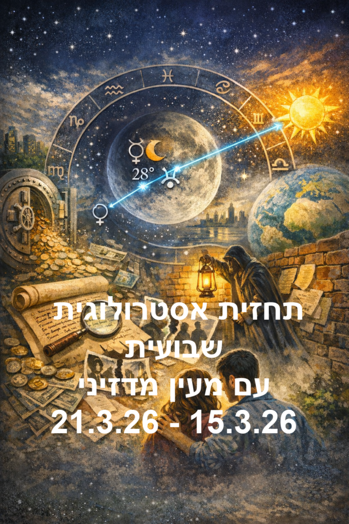 תחזית שבועית 15.03.26