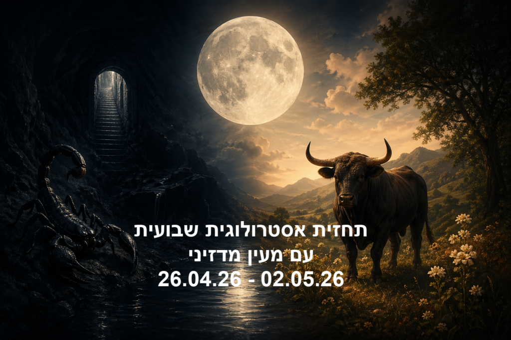 תחזית שבועית 26.04.26