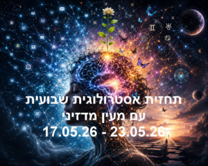תחזית שבועית 17.5.26