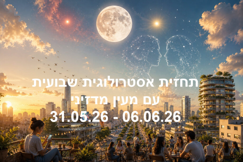 תחזית שבועית 31.05.26