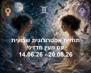 תחזית שבועית 14.06.26